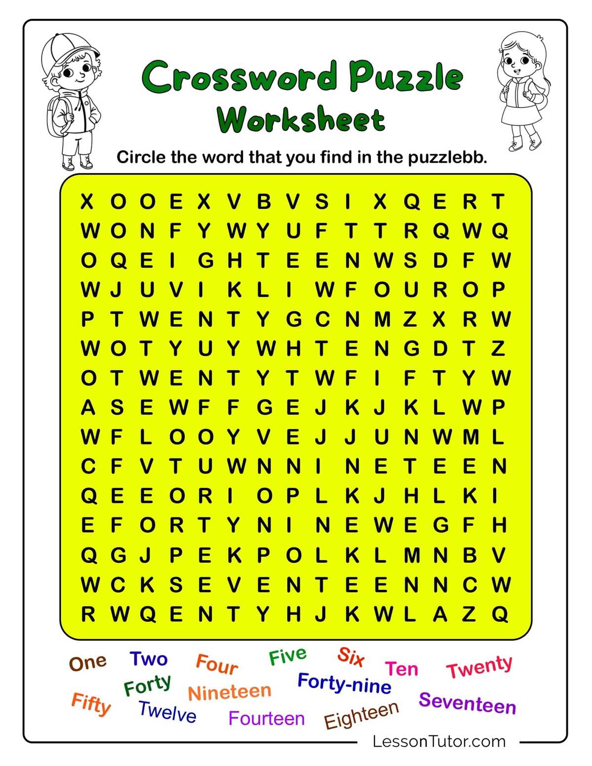 1 50 counting worksheet