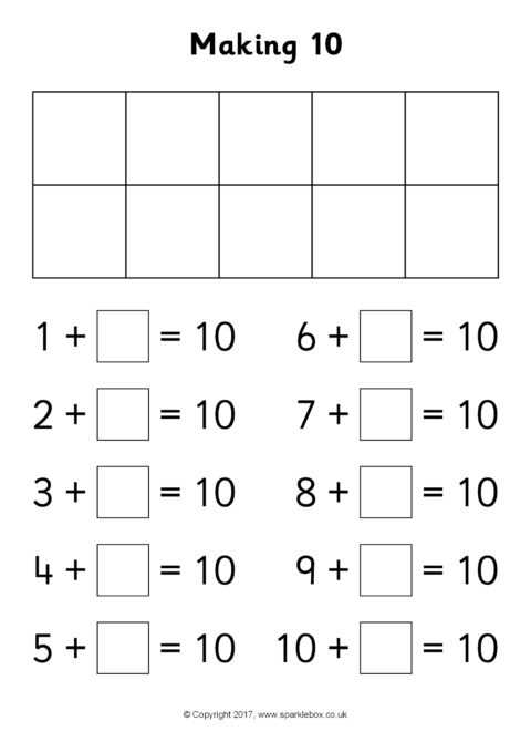 10 10 10 worksheet