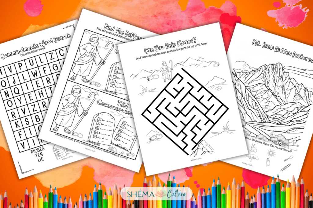 10 commandments ks2 worksheet