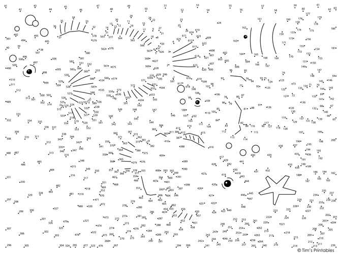 100 dot to dot worksheets