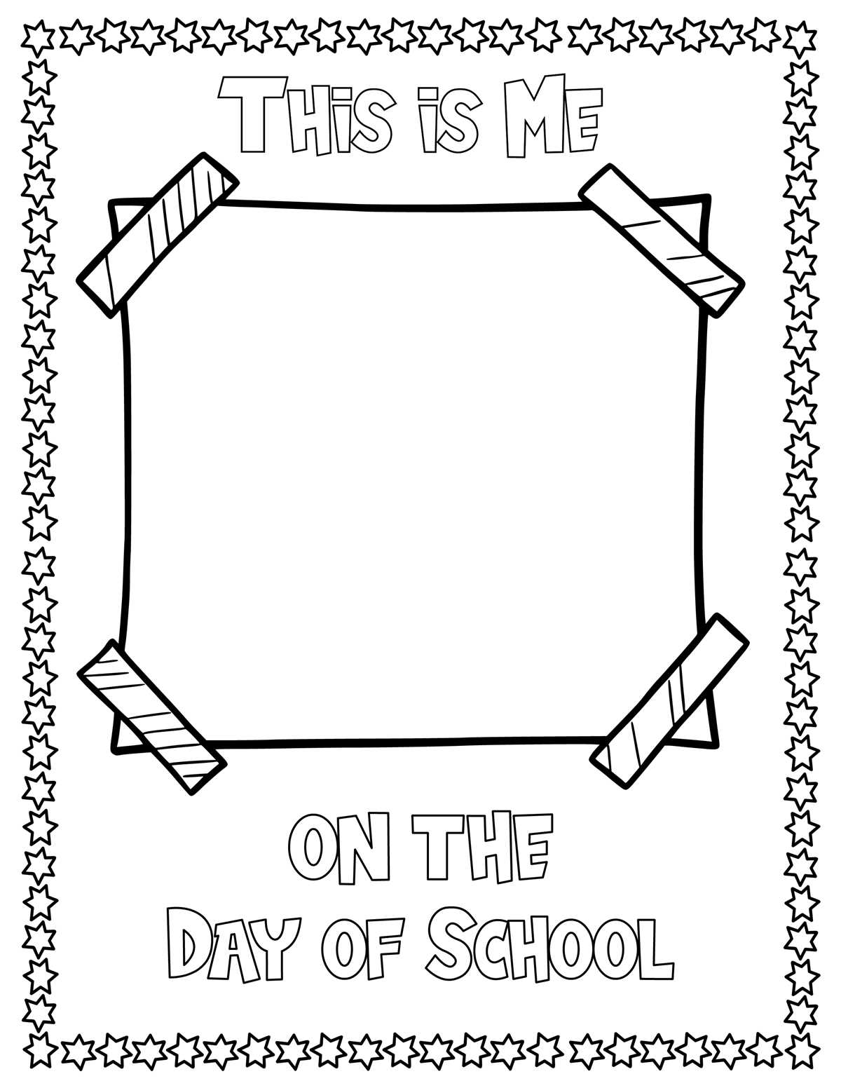 100th day of school worksheet