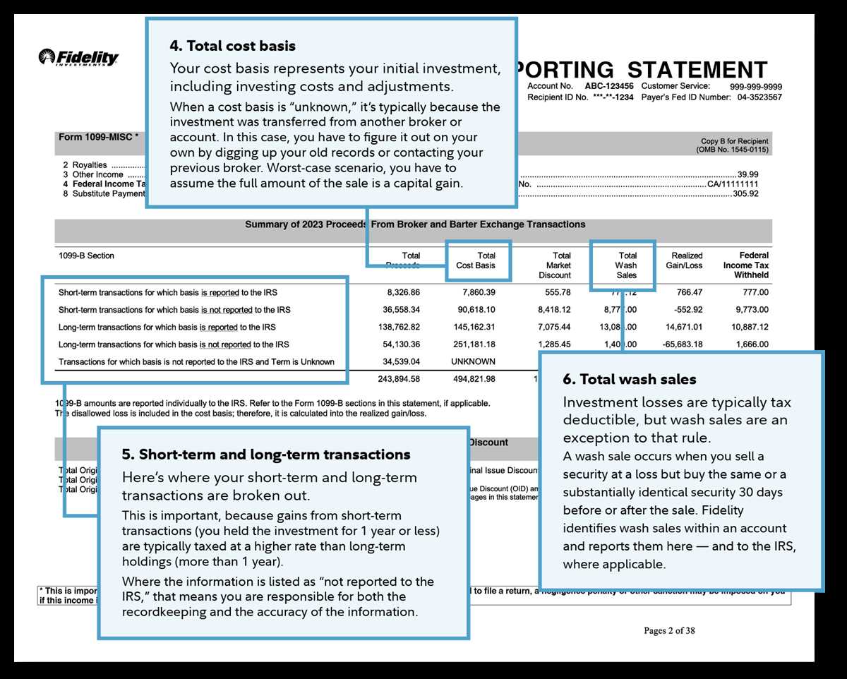 1099 b capital asset sales worksheet