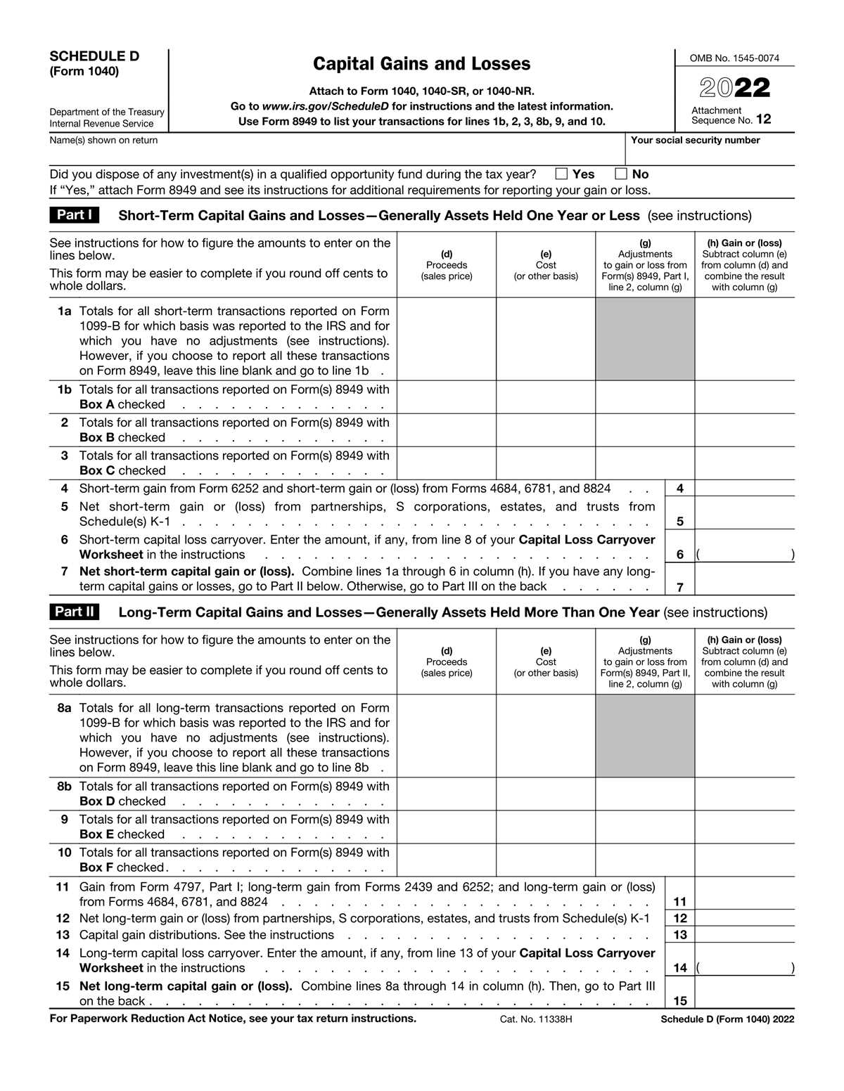 1099 b capital asset sales worksheet
