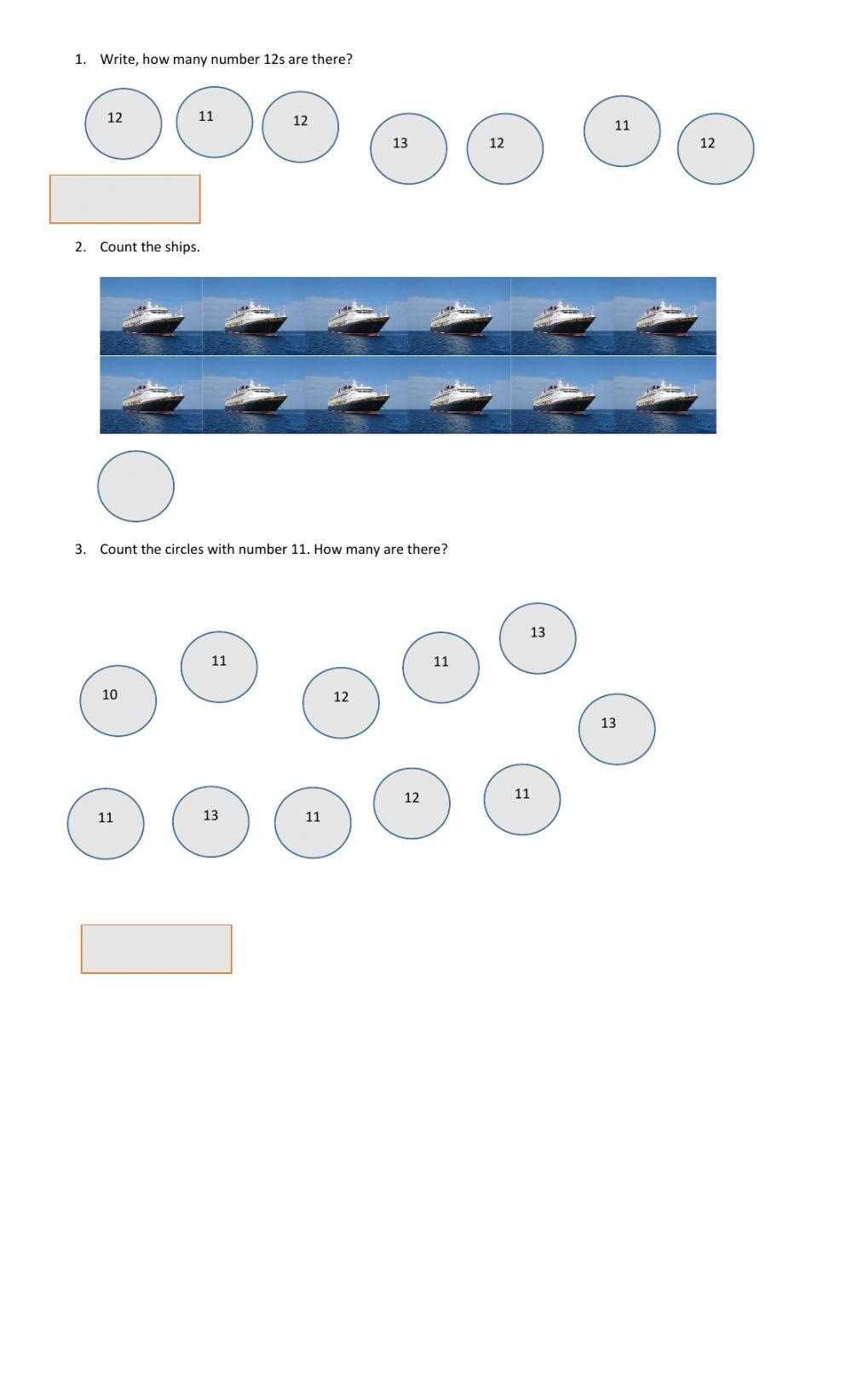 11 12 13 worksheet