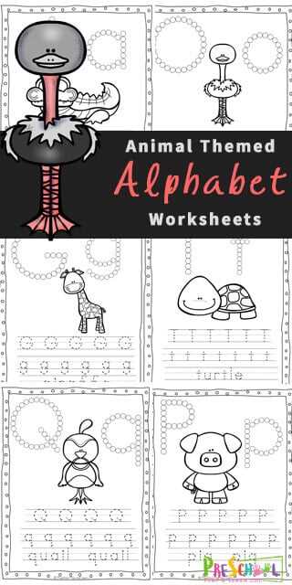 1st grade alphabet worksheets