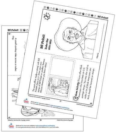 1st grade black history worksheets