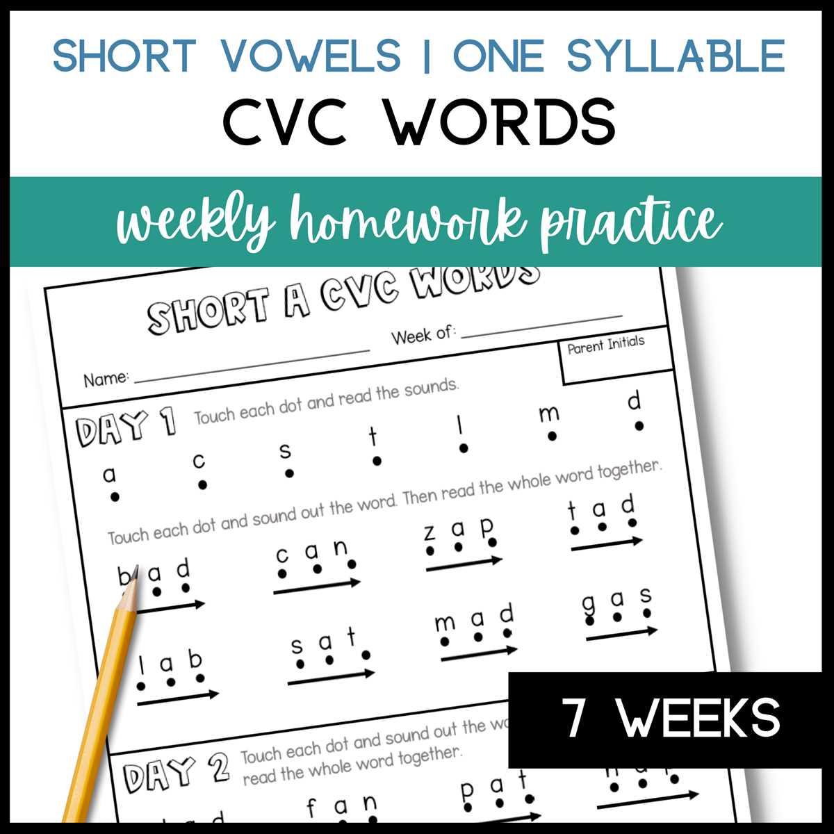 1st grade decoding worksheets
