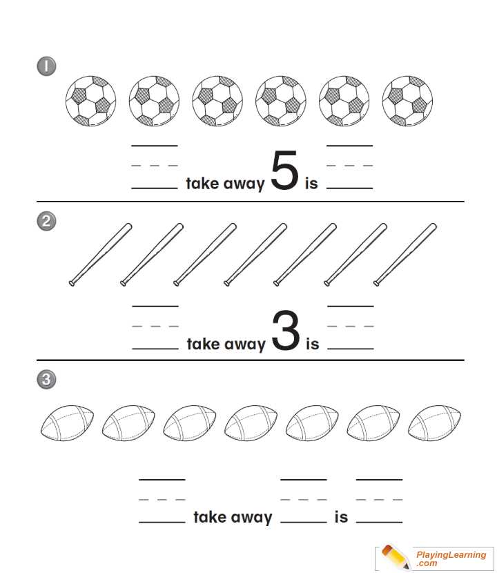 1st grade subtraction worksheets free
