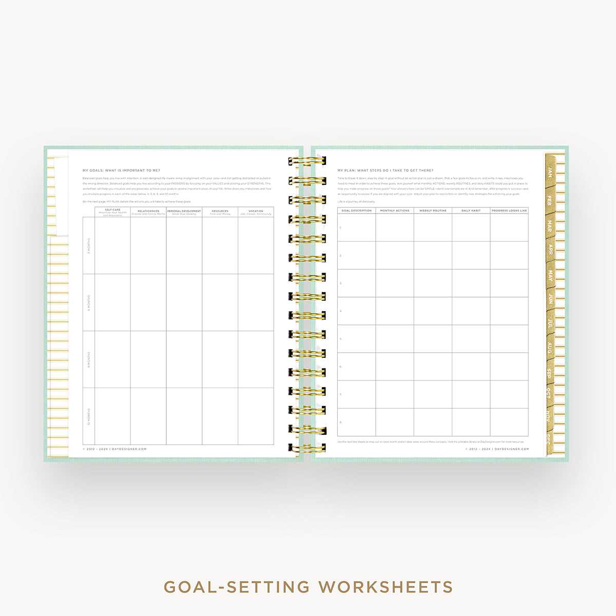 2026 goal worksheet