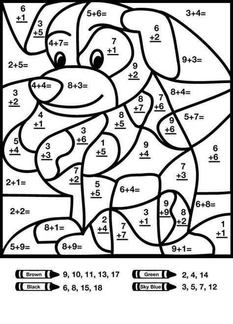 2nd grade coloring worksheets