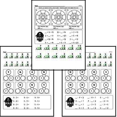 2nd grade mixed math worksheets