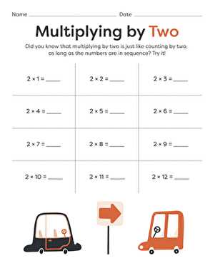 2nd grade multiplication worksheets