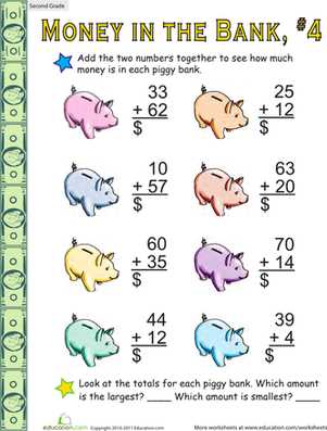 2nd worksheets math