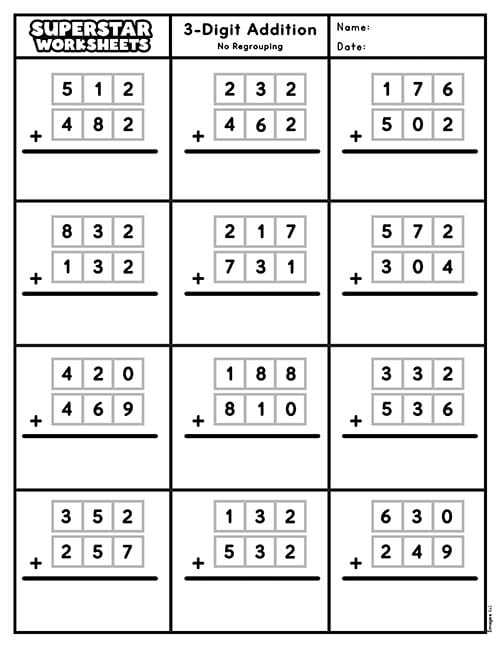 2nd grade math equations worksheets