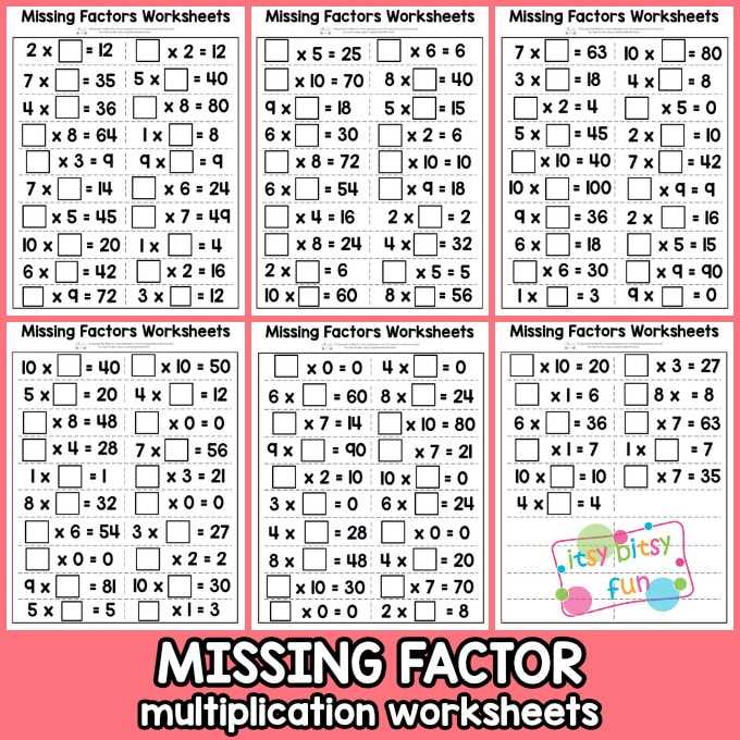 2nd grade multiplication worksheets