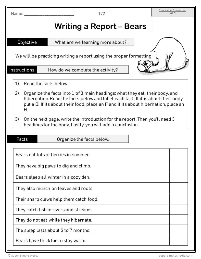 2nd language arts worksheets
