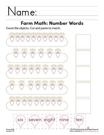 3 digit number names worksheets