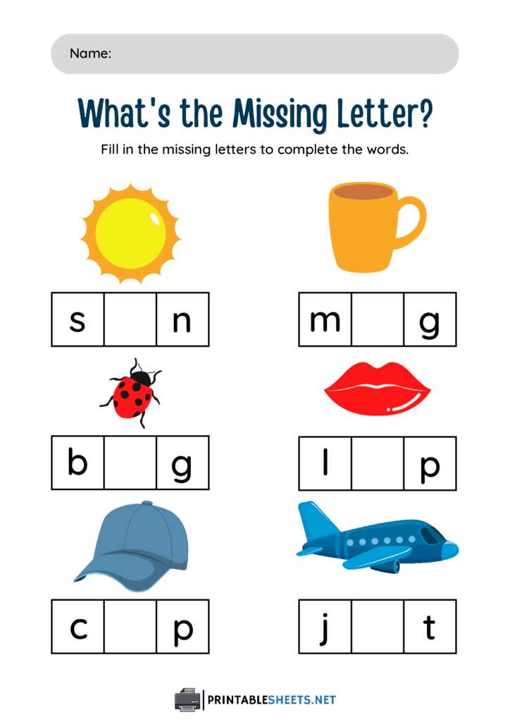 3 letter words worksheet