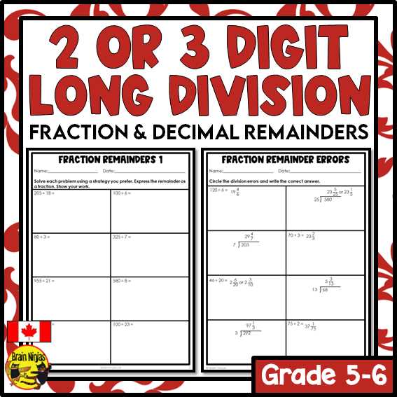 3 digit divisor worksheets