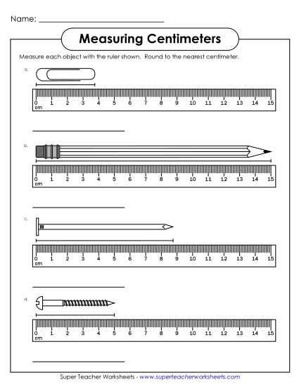 3rd grade measurement worksheets