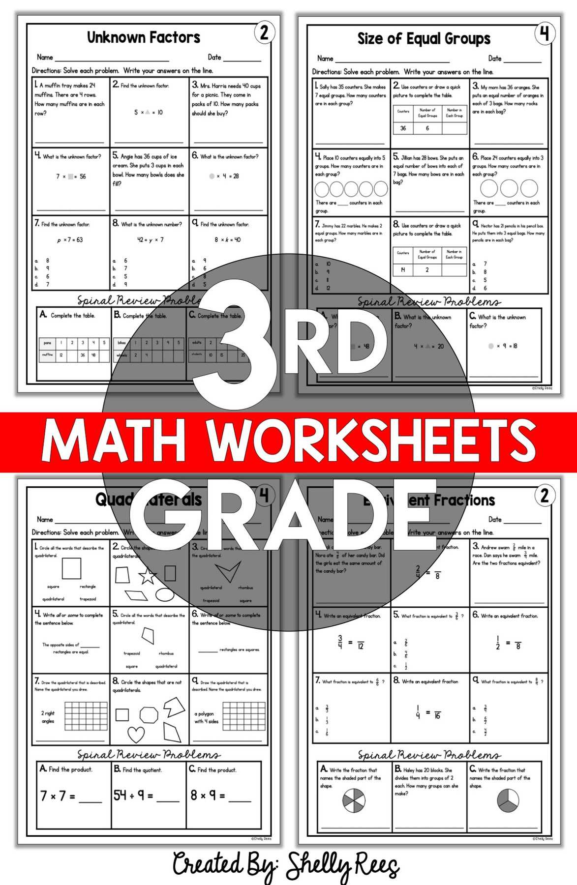 3rd grade worksheets printable free