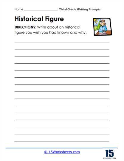 3rd grade writing prompt worksheets
