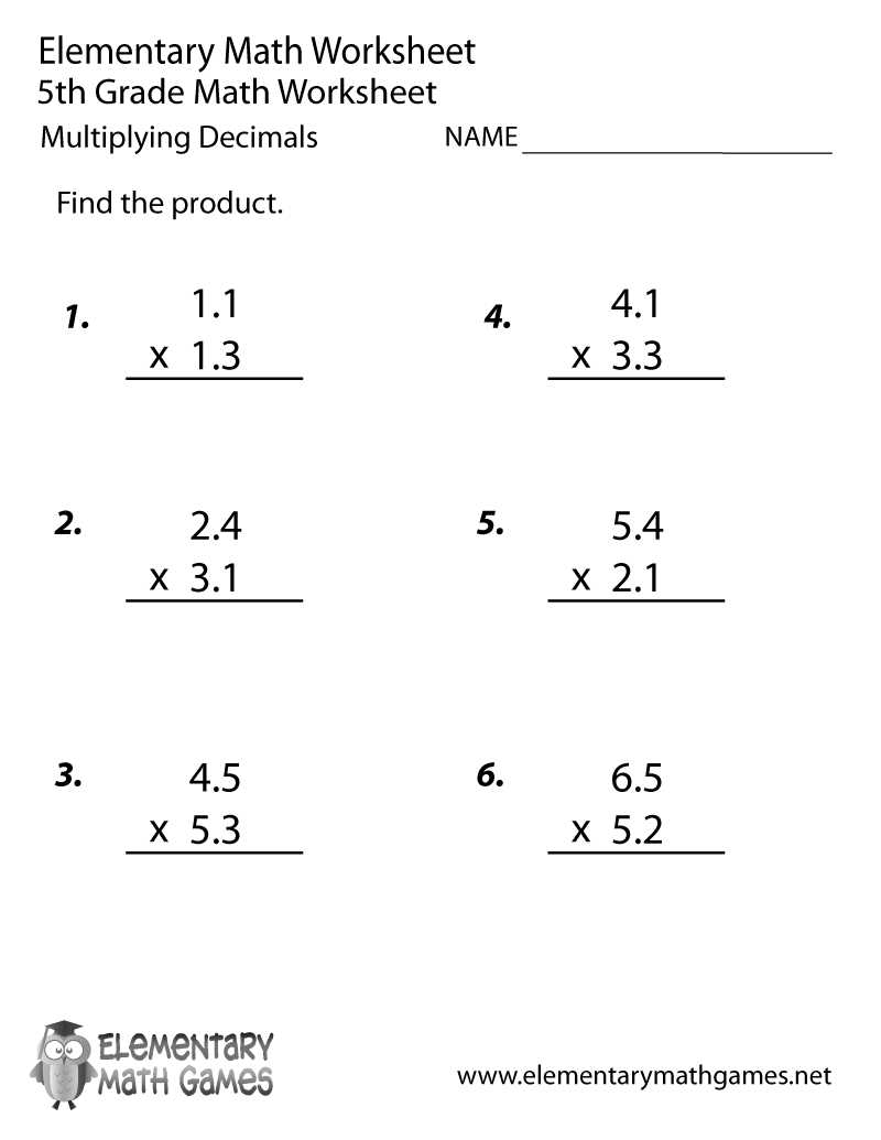 4 grade multiplication worksheets