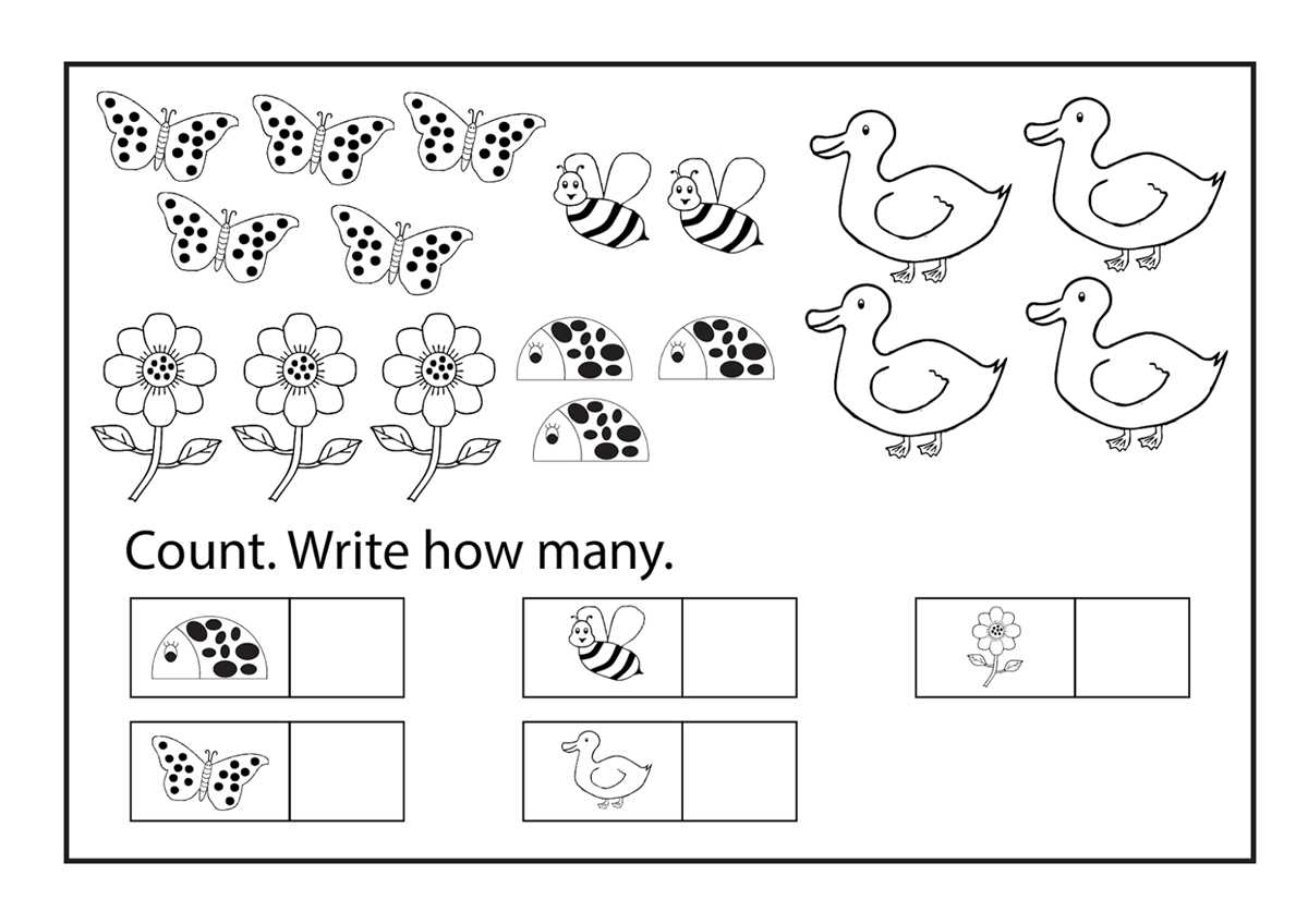 4 year old worksheets
