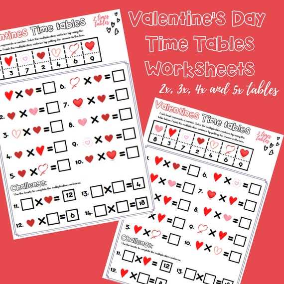 4x multiplication worksheets