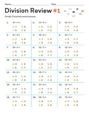 4th grade math worksheet printable