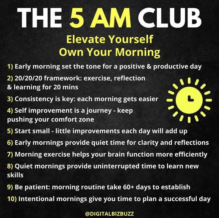 5 am club worksheets