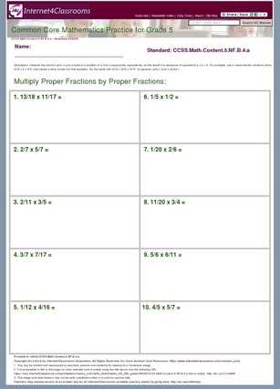 5 nf b 5 worksheets