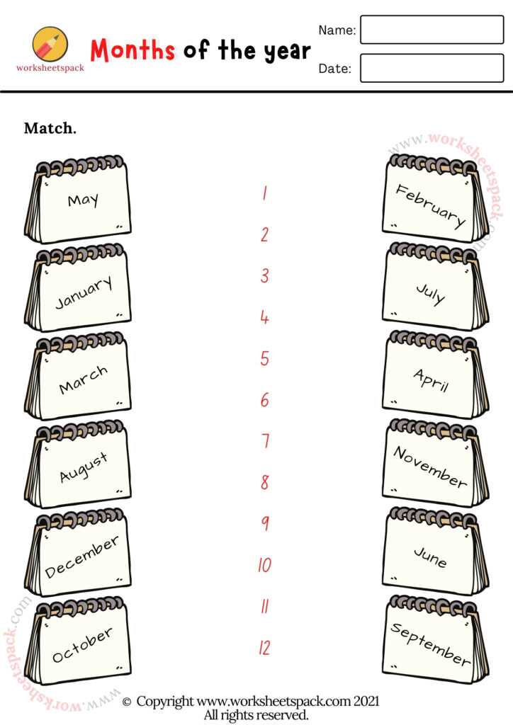 5 years worksheet