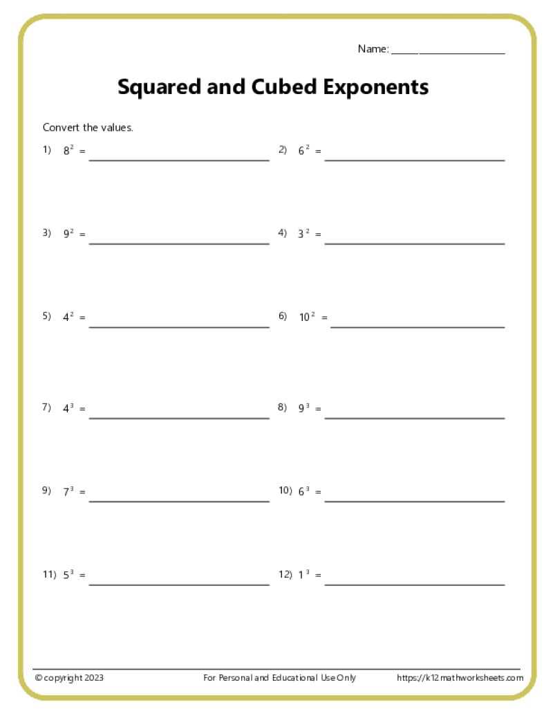 5th grade worksheet