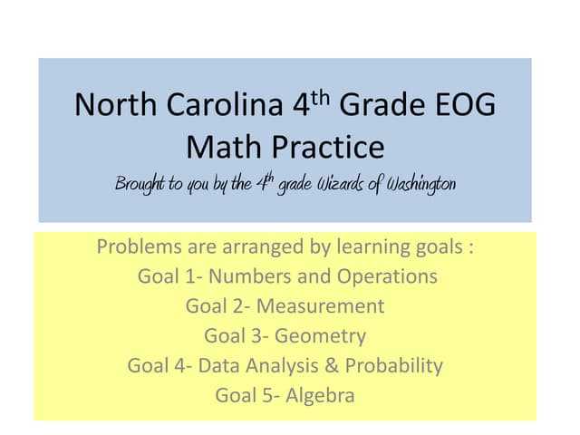6th grade eog math practice worksheets