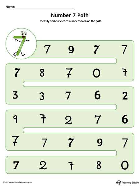 7 ga 1 worksheets