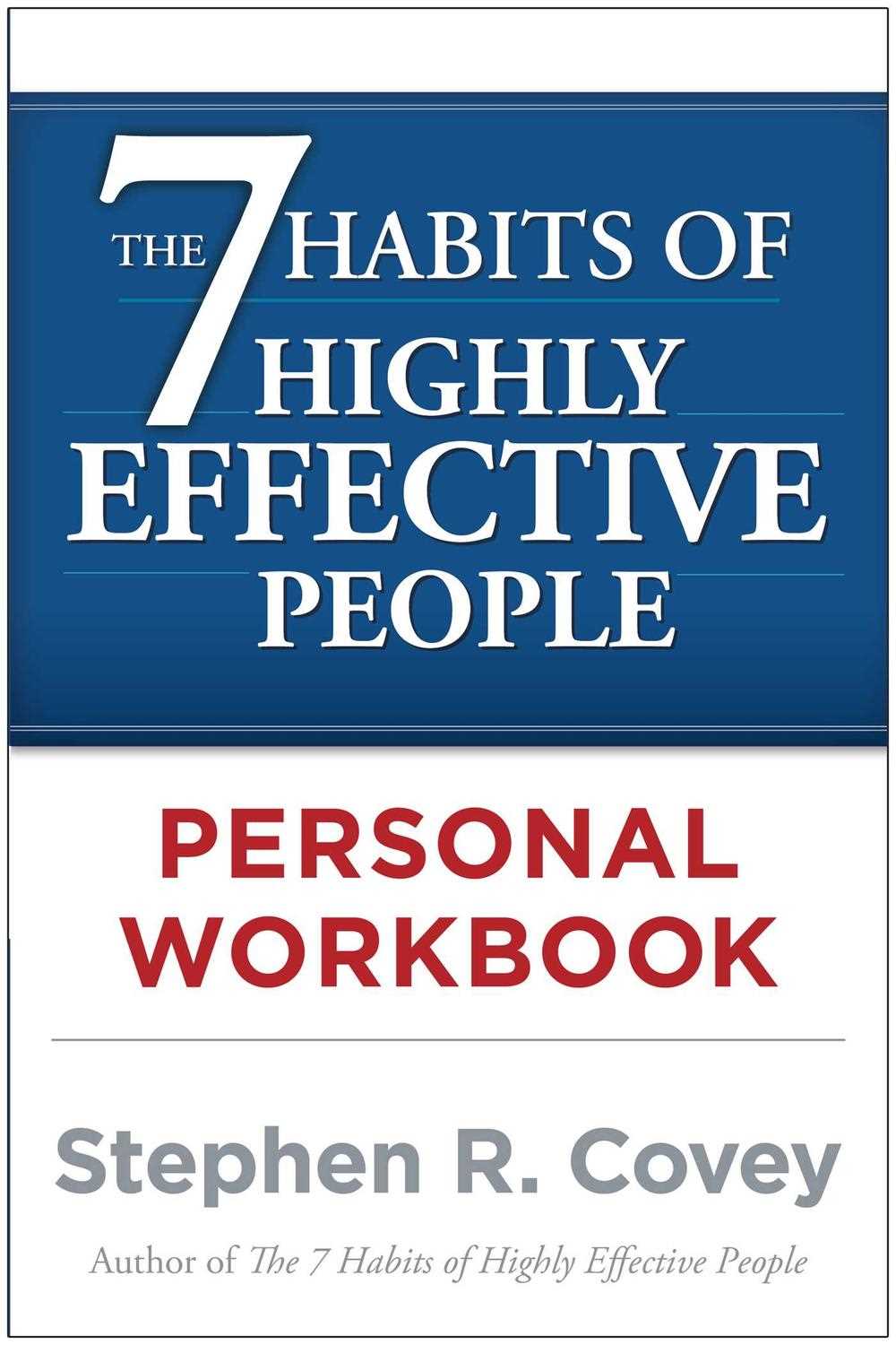 7 habits of highly effective people worksheets