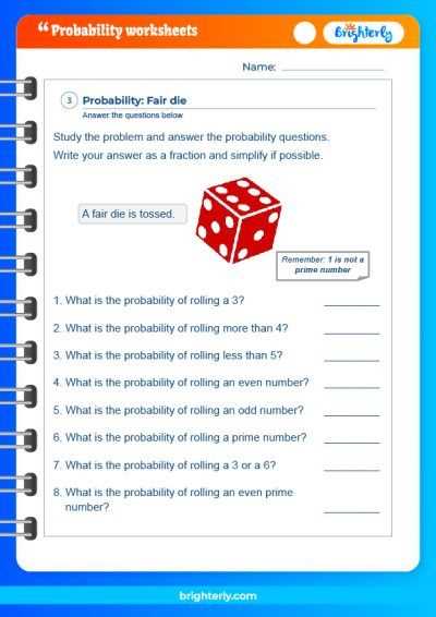 7th grade probability worksheets