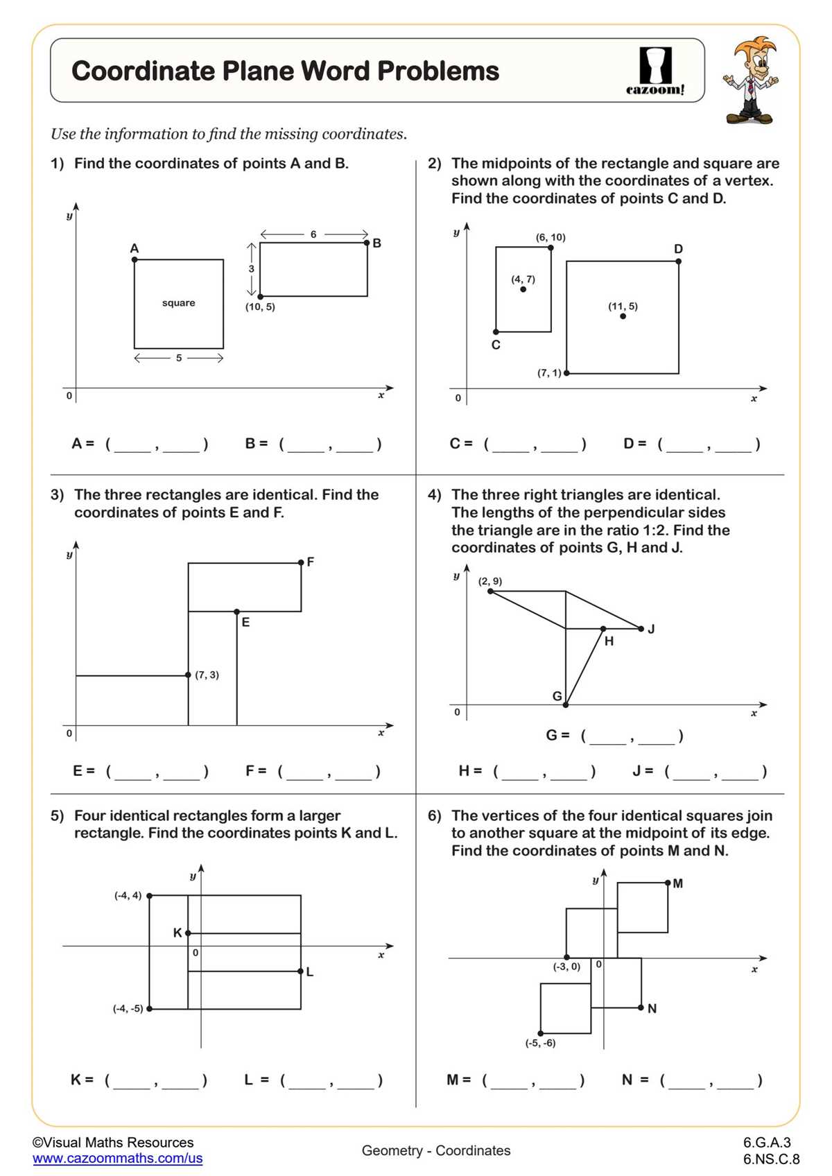 8th grade common core math worksheets