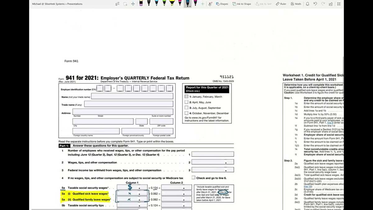 941 retention credit worksheet 1