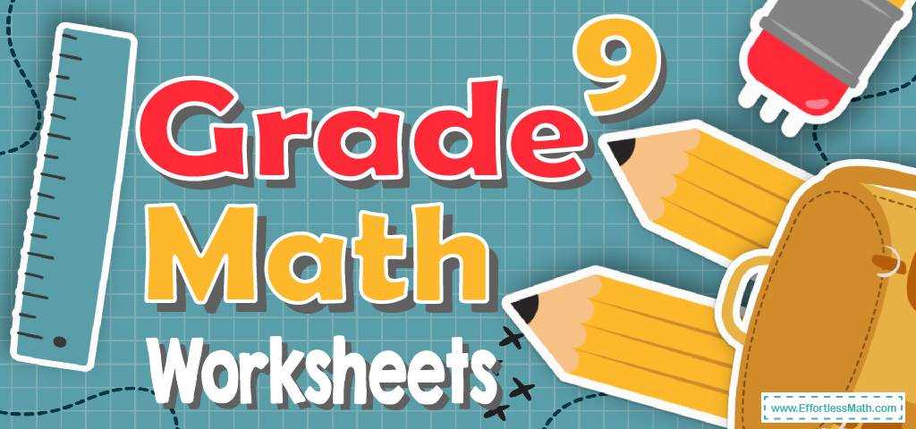 9th grade worksheet