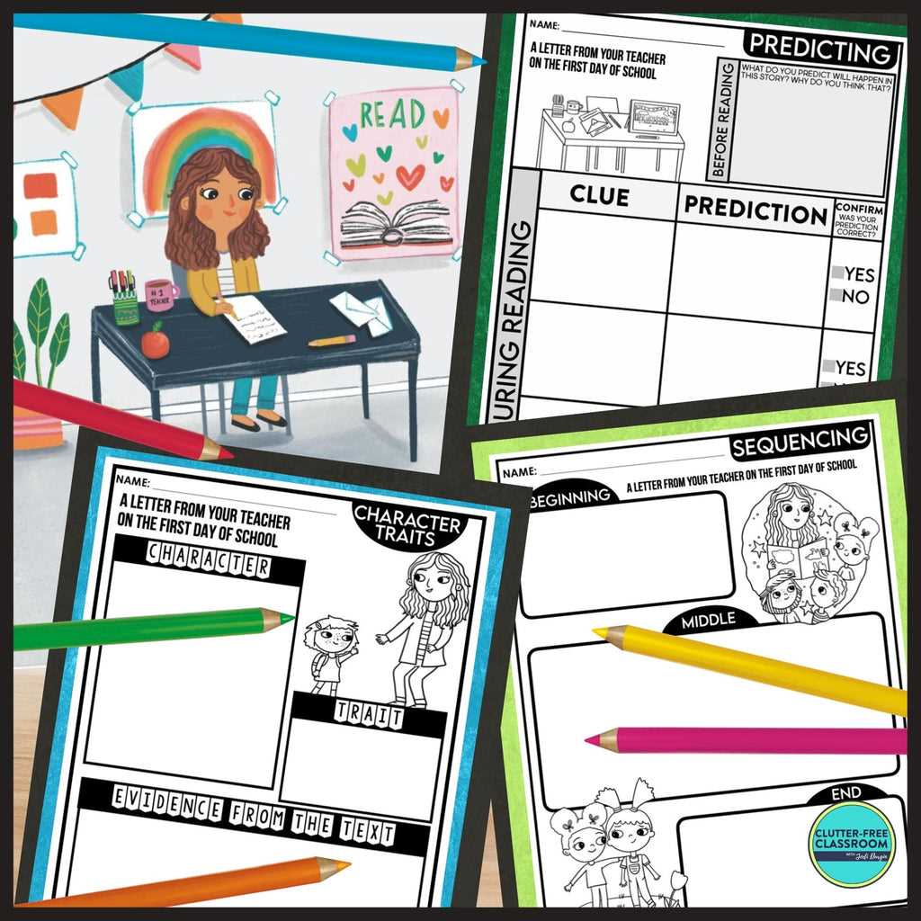 a letter from your teacher worksheet