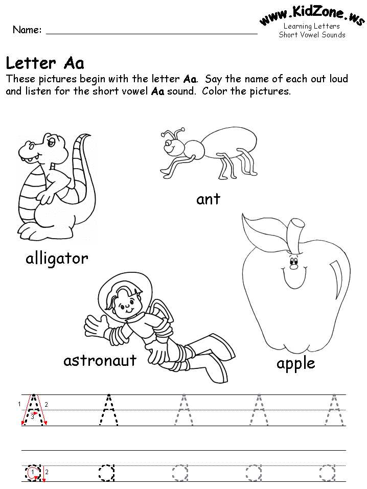 a worksheets for preschool a worksheets for preschool