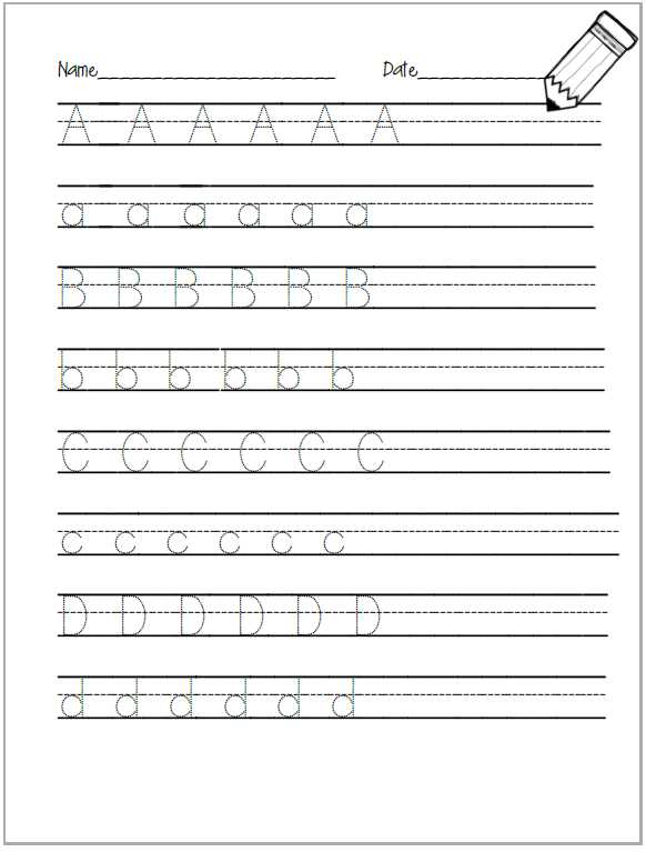 abc traceable worksheets