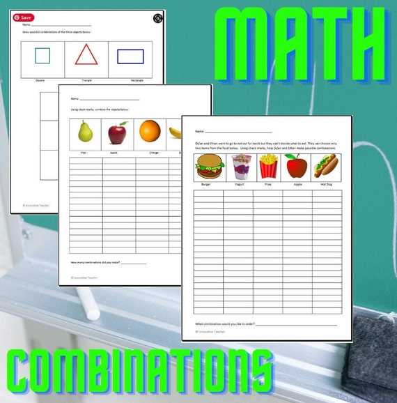 acc math i permutations and combinations worksheet
