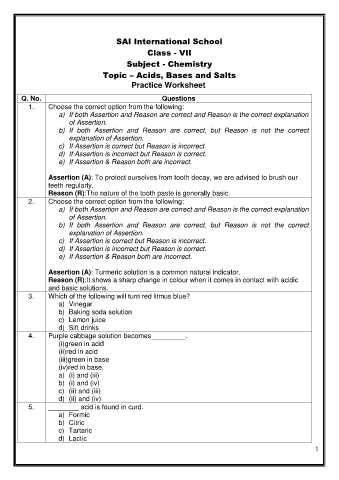 acids bases and salts worksheet acids bases and salts worksheet