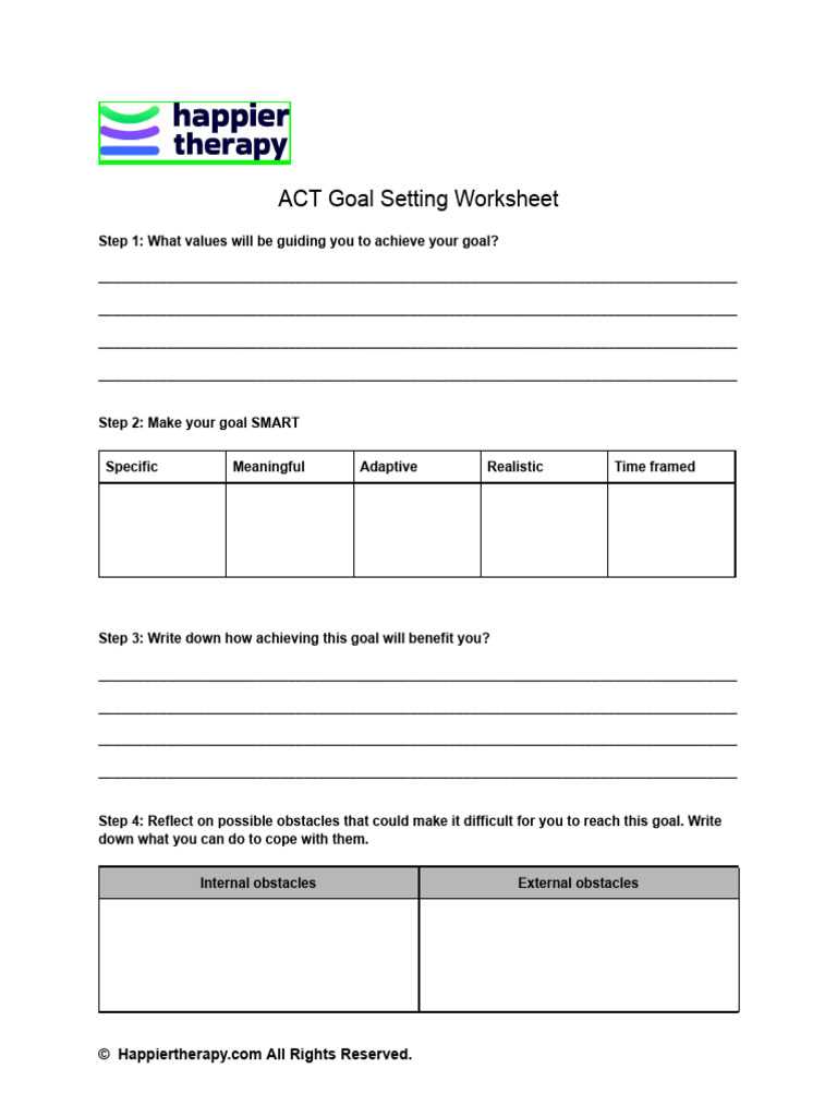 act acceptance worksheet