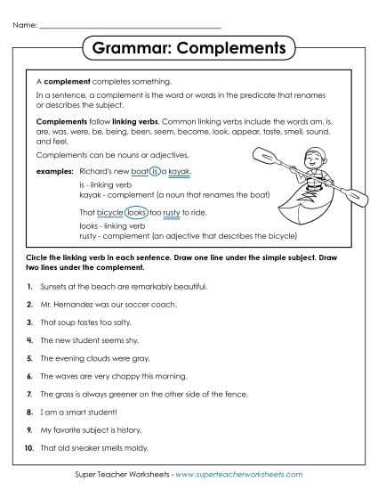 action and being verbs worksheet