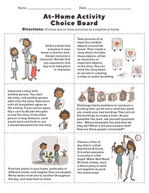 activities at home worksheet activities at home worksheet
