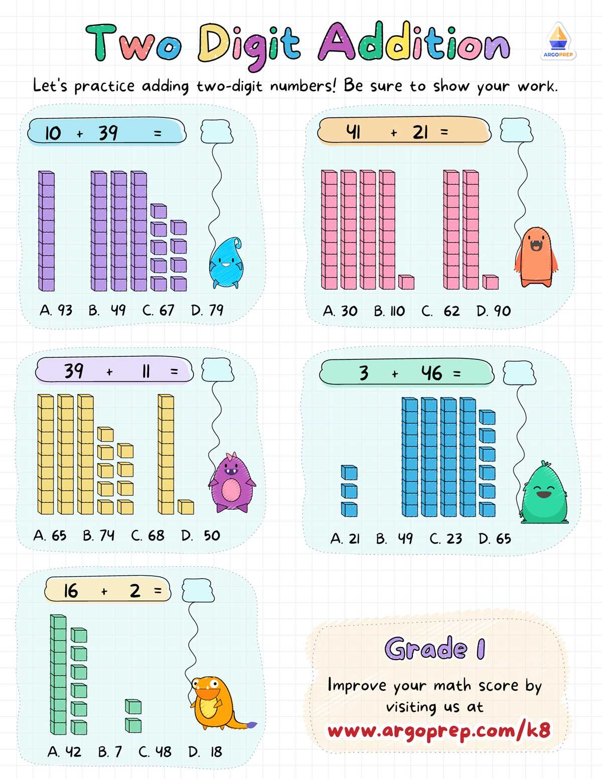 adding 2 digit numbers without regrouping worksheet adding 2 digit numbers without regrouping worksheet